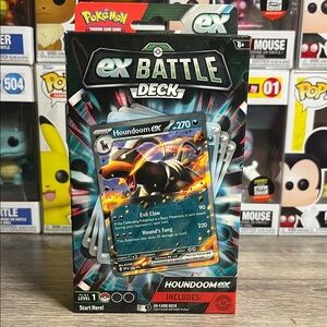 Pokemon EX Battle Deck - Black, Red, and Blue